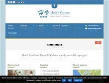 Tablet Screenshot of hotelvenerecilento.it